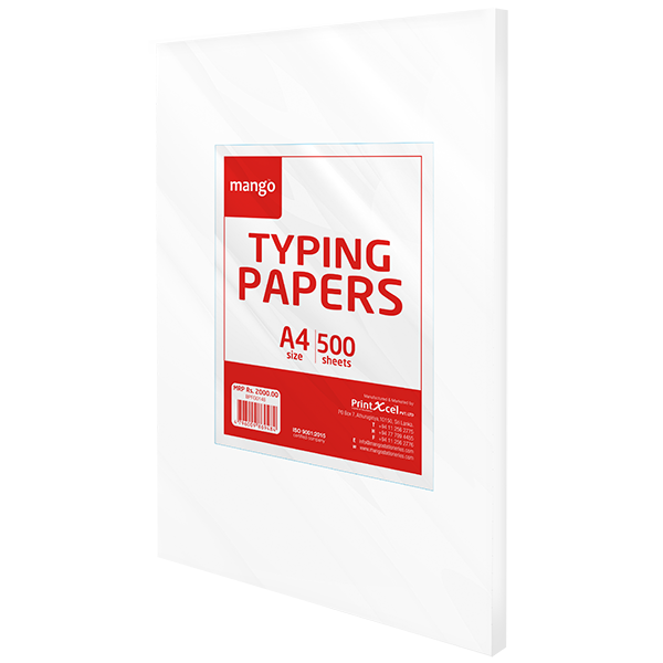 Typing Paper 500 Sheets Pack