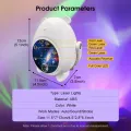 Auoyo Laser Lights LED Stage Light DJ Disco Sound Activated Strobe Lights RGB Led Laser Projector With Remote Control For Home Club Wedding. 