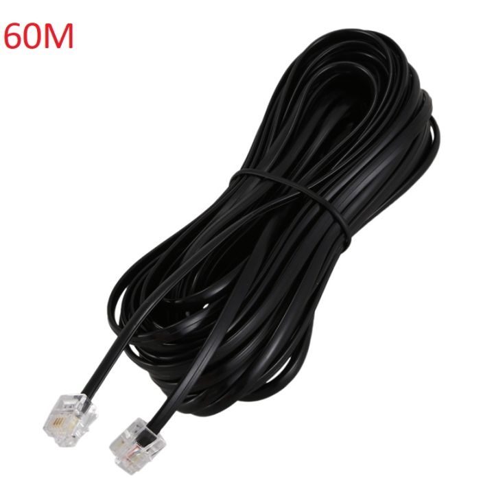 Telephone%20Line%20Cord%20Cable%206P6C%20RJ11%20RJ11%20DSL%20Modem%20Fax%20Phone%20to%20Wall%201M%20-%20100M%20-%20Image%204