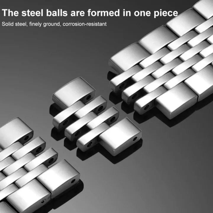 NEW-%20xDfind%20Seven-bead%20Solid%20Stainless%20Steel%20Watch%20Band%20For%20Xiaomi%20Smart%20Band%2010%20/%209%20/%208%20NFC%2014mm%20-%20Image%204