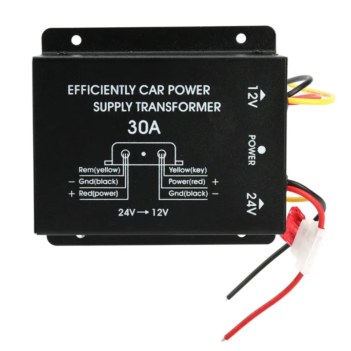 24V%20to%2012V%2030A%20Car%20Power%20Supply%20Transformer%20Converter%20Truck%20Bus%20-%20Image%206