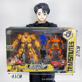 〓Official Authorization〓COD〓 Transformation Robot Toy Car King Kong Wasp Optimus Warrior Boy Model Toy Kindergarten Institution Gift 〓COD〓. 