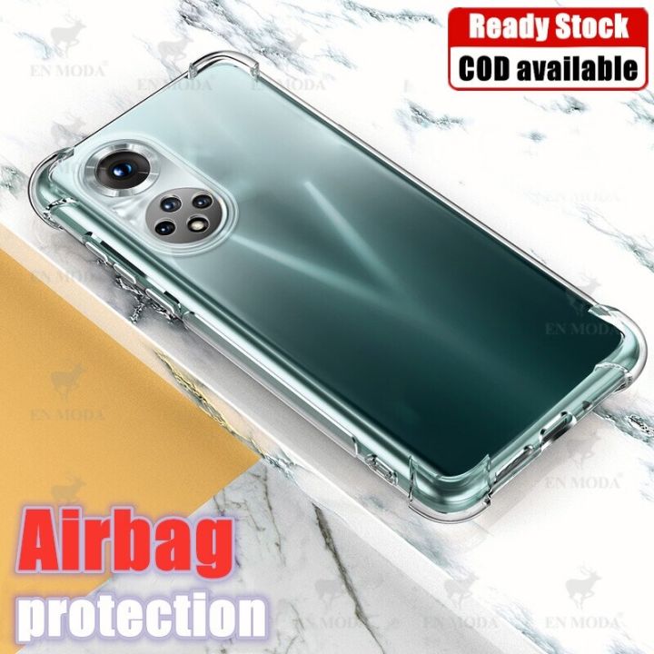 lthmy for Huawei Nova 9 NAM-LX9 Soft Gel Jelly Case Transparent Full Protective Anti-Scratch Resistant Back Cover Skin
