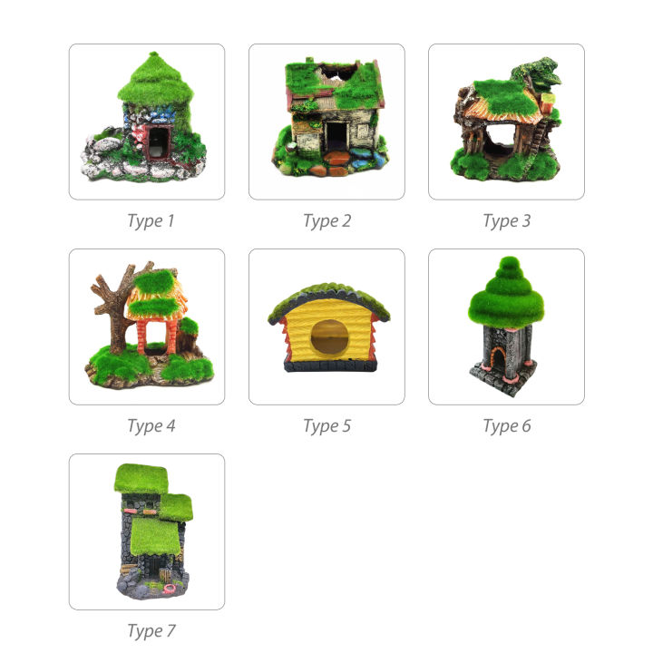Aquarium%20Ornament%20Resin%20Artificial%20Moss%20House%20Shaped%20DIY%20Hollow%20Hides%20Ornament%20for%20Fish%20Tank%20Aquarium%20Landscape%20Decoration%20aquarium%20accessories%20-%20Image%205