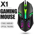 T-Wolf V1 RGB 7 Color LED 1200DPI Gaming Mouse / X1 / M66 / ZORNWEE / GM02 Gaming Mouse With Warranty. 