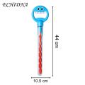 Smile Face Bubble Wand with 32 Holes 32 Hole Smiling Face Bubble Stick Big Bubble Wands Fun Summer Toy for Parties Events Leak-proof Bubble Machine with Cute Long 5-claw Wand for Bubble for Kids. 