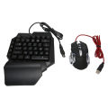 Video Game Keyboard and Mouse Converter High Sensitivity Keyboard Mouse Adapter Converter RGB with OTG Adapter for Game Controller. 