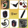 QKZ K7 3.5mm Wired Headphones In-ear Earbuds uper Bass Music Earphone ports Headset with Microphone. 