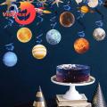 Space Themed Birthday Part ations 10 Pcs Solar System Hanging Ornaments Outer Space Party Planets Supplies Star Decor Rocket Themed Party Supplies. 