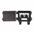 1Pcs New 50W-120W 6A Solar Junction Box Black IP65 Waterproof PV Module Box Electrical Testing Tool for 6.5A Solar Panel Cable Connector Kit. 