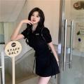 Trend Shirt Dress For Women Cotton Dresses Woman Party Night Club Tunic Short Sleeve Cute Mini Korean Prom Fashion New. 