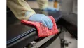 Rubbermaid Commercial Products HYGEN™ 16" x 16" Microfiber Cloth Red. 