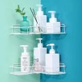 Multipurpose Kitchen Bathroom Corner Shelf Wall Mount Storage Rack Bathroom Rack Soap Holder Storage Box Shower Rack Shelf, Bathroom Racks and Shelves, Bathroom Stands and Racks. 