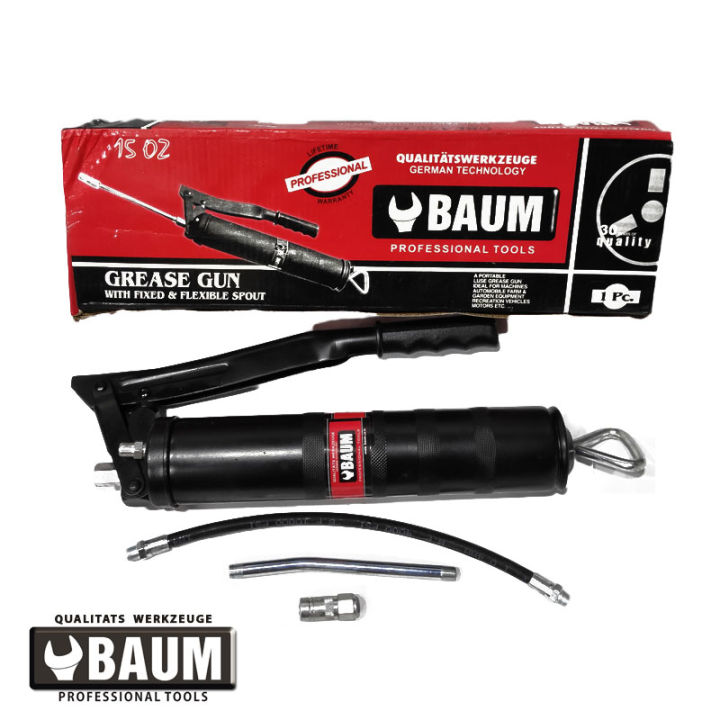 Grease Gun - 15 Oz. (Lever Type) - Baum