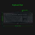 Keyboard Mouse Combo Razer Cynosa Keyboard + Razer DeathAdder 2000 Mouse Combo 104 Keys Keyboard Ergonomic Keyboard Mouse Combo. 