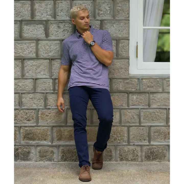 Casual Wear Self Collar T-Shirt