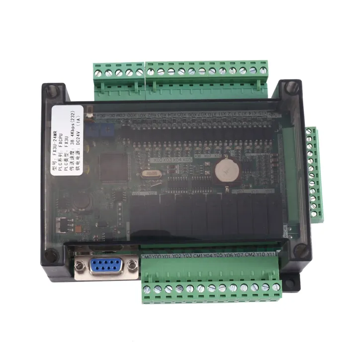 1%20PCS%20FX3U-24MR%20PLC%20Industrial%20Control%20Board%206AD%202DA%20with%20485%20Communication%20and%20RTC%20(A)%20-%20Image%207