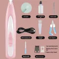 Sojhoop Electric Pet Trimmer Light for Cats and Dogs,Low Noise Waterproof Grooming Tool for Paws, Eyes, Ears, and Buttocks A. 