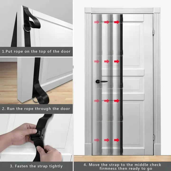 Pull%20Rope%20Multifunction%20Yoga%20Fitness%20Equipment%20Black%20Durable%20Resistance%20Band%20Easy%20Set%20Up%20Space%20Saving%20Gym%20Attachment%20Elastic%20Training%20-%20Image%205