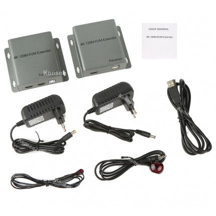 HDMI%204K%20120M%20KVM%20USB%20Extender%20RJ-45%20-%20Image%202