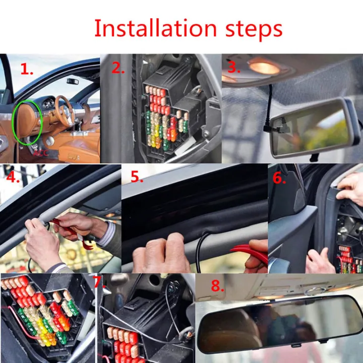 3m%2012V%20To%205V%20Driving%20Recorder%20Power%20Supply%20Step-Down%20Cable%20DC%205V%202A%20Mini/Micro%20USB%20Port%20Wire%20Car%20Charger%20Camera%20Recorder%20Kit%20-%20Image%204