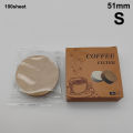 Kitchen accessories Coffee Filter Paper Disposable Secondary Water Basket Special For 51mm 54mm 58mm Portafilter Espresso Home Accessories Barista JUE. 