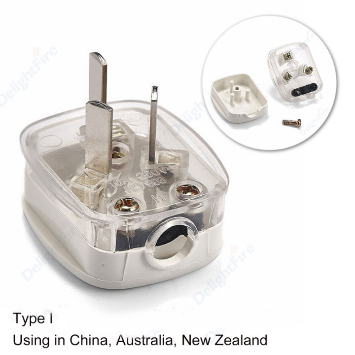 Australia AU Plug Adapter CN China Electrical Power Cable Wire Plug ...