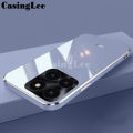 For Honor X6A case Soft Silicone Plating Electroplate Emerald Green Shining Clear Cover For Honor X6A Back Cover Phone Cases. 