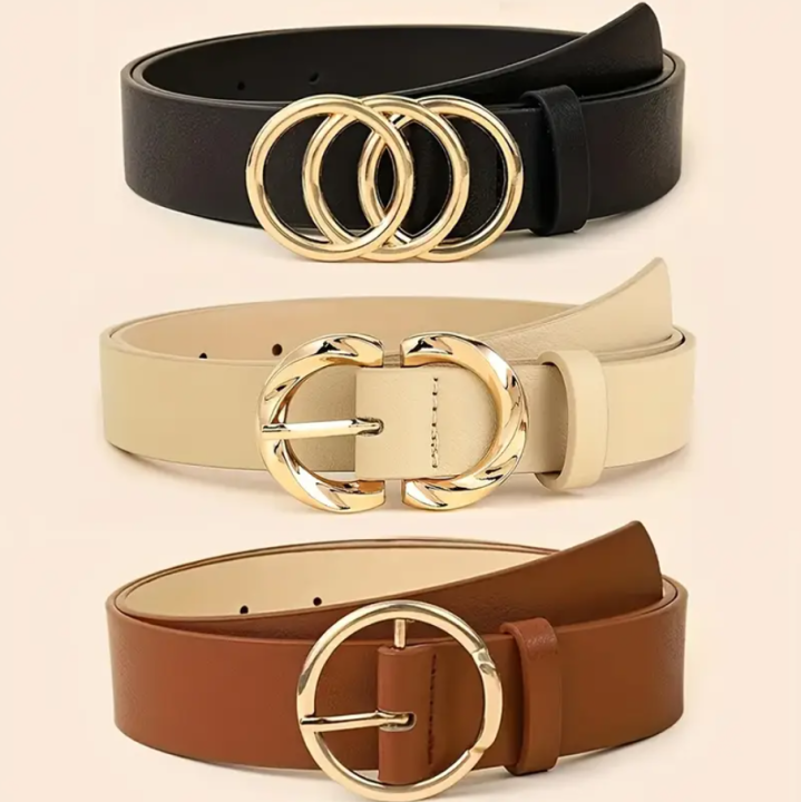Women'S Minimalist And Stylish Versatile Belts, Classic Belts for Jeans ...