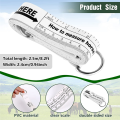 Horse Height Weight Tape Horse Measuring Tape PVC Horse Measuring Stick Livestock Body Measuring Tool, 8.2 Feet Long. 