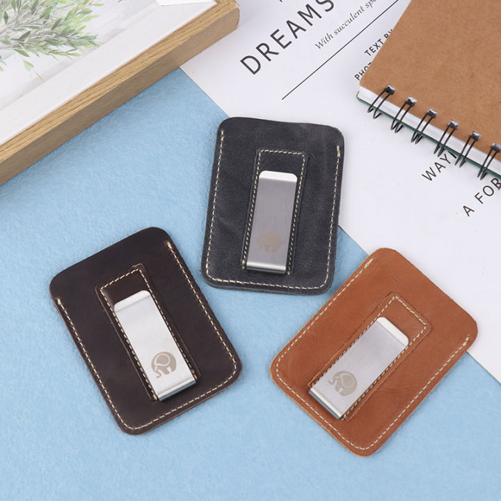 binder clip card holder Bill Binder - Metal Money Clip And Credit Card Holder For Men main image 0