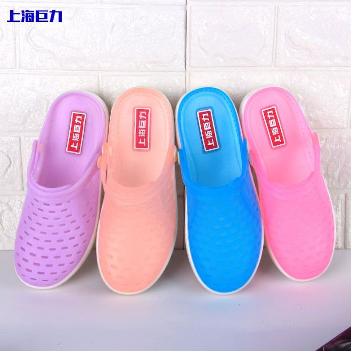 Shanghai%20Juli%20Sandal%20Slippers%20Men's%20Summer%20Hole%20Shoes%20Couple%20Beach%20Toe%20Cap%20Slippers%20Women's%20Non-Slip%20Fashion1820%20-%20Image%204