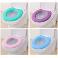 Waterpoof Soft Toilet Seat Cover Bathroom Washable Closestool Mat Pad Cushion O-shape Toilet Seat Bidet Toilet Cover Accessories. 