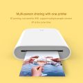Pocket Photo Printer Zink Portable Photo AR Printer 400dpi With DIY hare 500mAh Mini Picture Printer. 