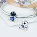 New 925 Silvering Cute Animal Kangaroo Cow Dog Pig Whale Cat Snail Sea Turtle Charm Beads Fit Original Pandora Diy Women Jewelry. 