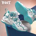 Water Basketball Shoes Men's Summer Sports Breathable Student Sneakers Trendy Women's Non-Slip Wear-Resistant Travel Shoes High-Top. 