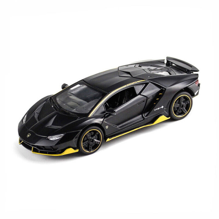 1/32 Scale Lamborghini Centenario LP770-4 Model Car Diecast Toy Cars Matte Black
