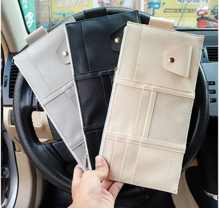 %E3%80%90Gray%E3%80%91%20Car%20Sun%20Pen%20Business%20Card%20Holder%20Organizer%20Storage%20Box%20Clip%20Stowing%20Tidying%20Car%20Accessories%20-%20Image%207