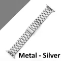 Smart watch  Stainless Steel Wrist Band Straps Belt support all 42mm 43mm 44mm 45mm 49mm Smartwatch. 