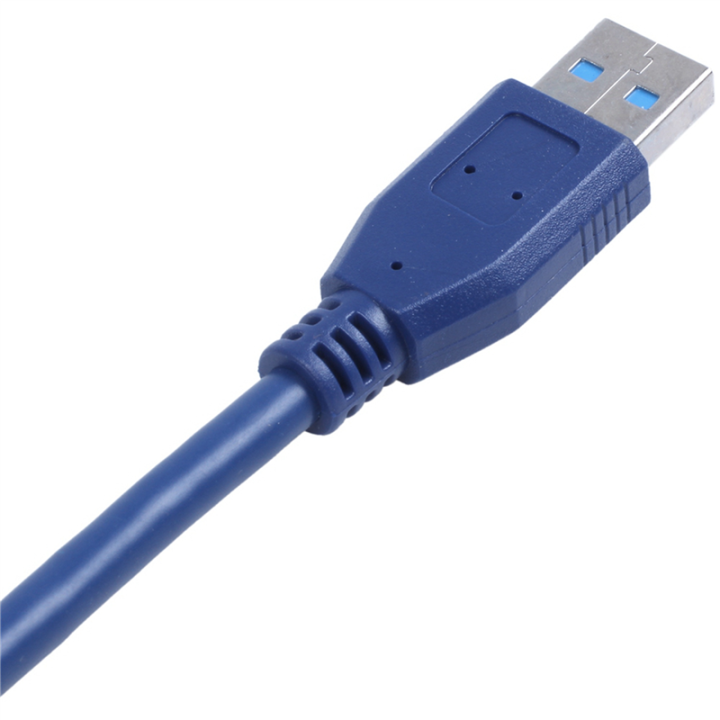 10X%20Blue%20USB%203.0%20Male%20to%20Male%20F/M%20Type%20A%20Connector%20Extension%20Cable%2030cm%20-%20Image%206