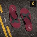 Slippers Thailand Imported Rubber Slippers Unisex Shoes Cross Strap Men's One Pedal Non-Slip Sandals Beach Shoes. 
