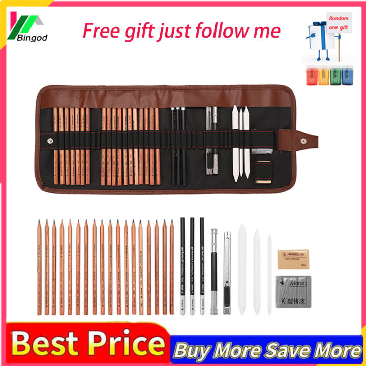 Drawing%20Beginner%20Sketch%20Set%20Charcoal%20Pencil%20Eraser%20Art%20Craft%20Painting%20Sketching%20Kit%20Artist's%20Pencils%20Earser%20Drawing%20Supplies%20Kit%20-%20Image%202