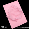 100Sheets/Pack A4 Liner Tissue Paper For Clothing Shirt Shoes DIY Handmade Translucent Wrapping Papers Gift Packaging Festival Supplies. 