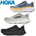 HOKA Sport Running Shoes Bondi 8 Breathable Anti Slip Cushioning Road Runs Shoes Men Sport Shoes Lifestyle Outdoor Sneaker Women. 