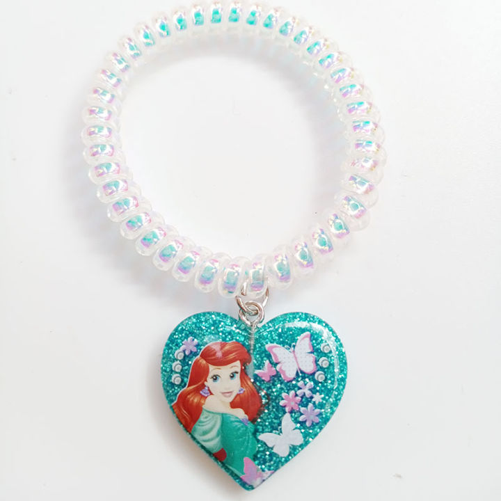 Disney%20Princess%20Telephone%20Line%20Bracelet%20Anime%20Cartoon%20Princess%20Cinderella%20Bell%20Rapunzel%20Elastic%20Spring%20Bracelet%20Gift%20-%20Image%206