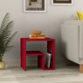 Modern Tall End Floor Table With Shelf Home Décor for Rooms, Halls, Entryway and Home Library | Micro Décor. 