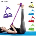 Pull Reducer Body Shape Trimmer Body Shaper - Multi Color Pull Reducer Body Trimmer Resistance Band Gym,Yoga Sports Exercise Equipment for Lose Waist Weight Reduce Tummy Trimmer   Fitness Resistance Bands With Handle,Foot Pedal Exerciser,Yoga Body Shaper. 