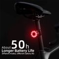 ROCKBROS Q1 Bicycle Tail Light Rear Bicycle Light Rechargeable cycle light Colorful Rear Light Waterproof Bike Taillight bicycle accessories. 