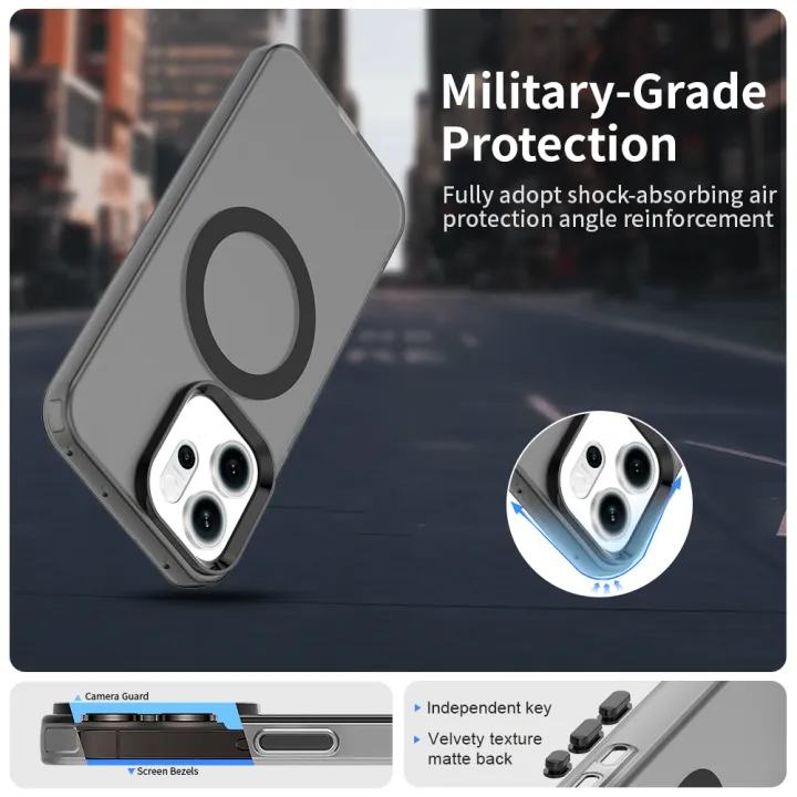 Magnetic%20Wireless%20Charging%20Case%20For%20OPPO%20Reno%2014F%20Reno14%20F%205G%20Cover%20Candy%20Colors%20Transparent%20Back%20Shell%20Fundas%20Coque%20-%20Image%204