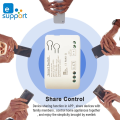 Smart Temperature Humidity Sensor Monitor Switch Smart Home APP Control AC 85-250V. 